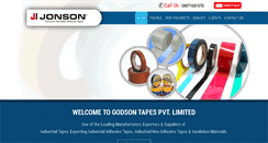 Desktop Screenshot of jonsontapes.com